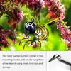 LED Hanging Flying Animals Lamp Solar Powered Cute Statue Ornament Lamp IP44 Waterproof Yard Balcony Porch Garden Decoration
