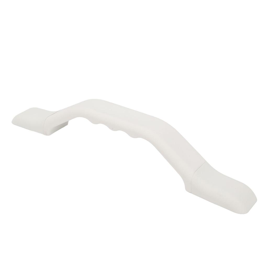 RV Grab Handle Entry Door Assist Handle Bars Multi Functional Impact Resistant for Trailer Boat Home Milky White