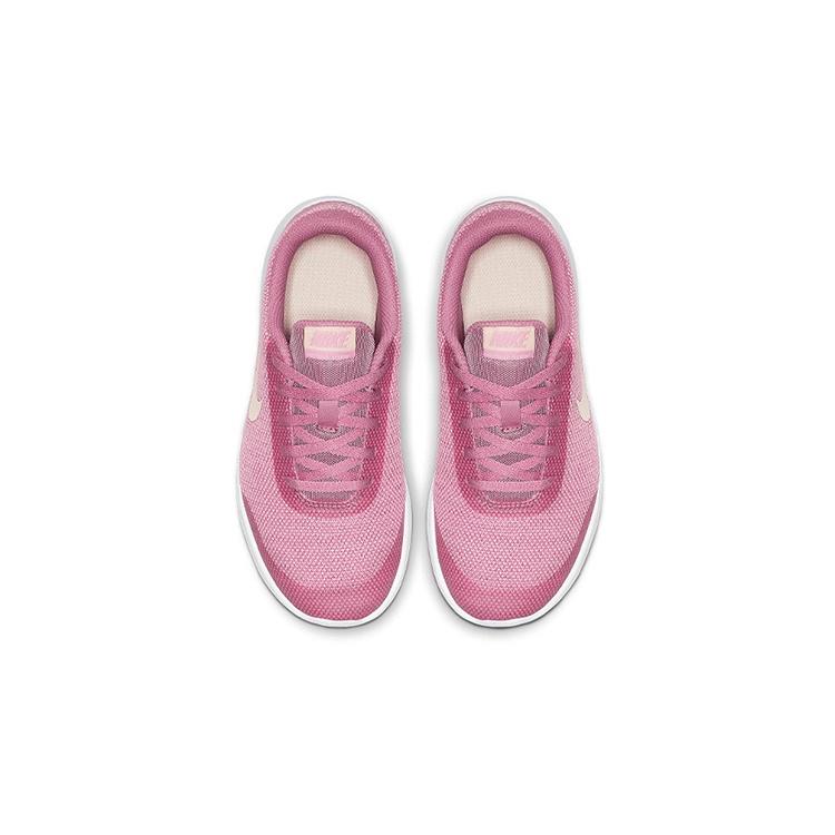 (GS) Nike Flex Experience RN 7 'White Pink' Kids' 943287-601