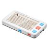 Portable Digital Magnifier, 127mm HD Electronic Video Magnifier for Low Version, 4X - 32X Zoom Electronic Reading Aid with 17 Color Mode, AV Output,