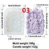 Wedding Couple Silicone Candle Soap Mold DIY Valentine's Day Wedding Dec Ornament Celebration Party Embellishments Mould