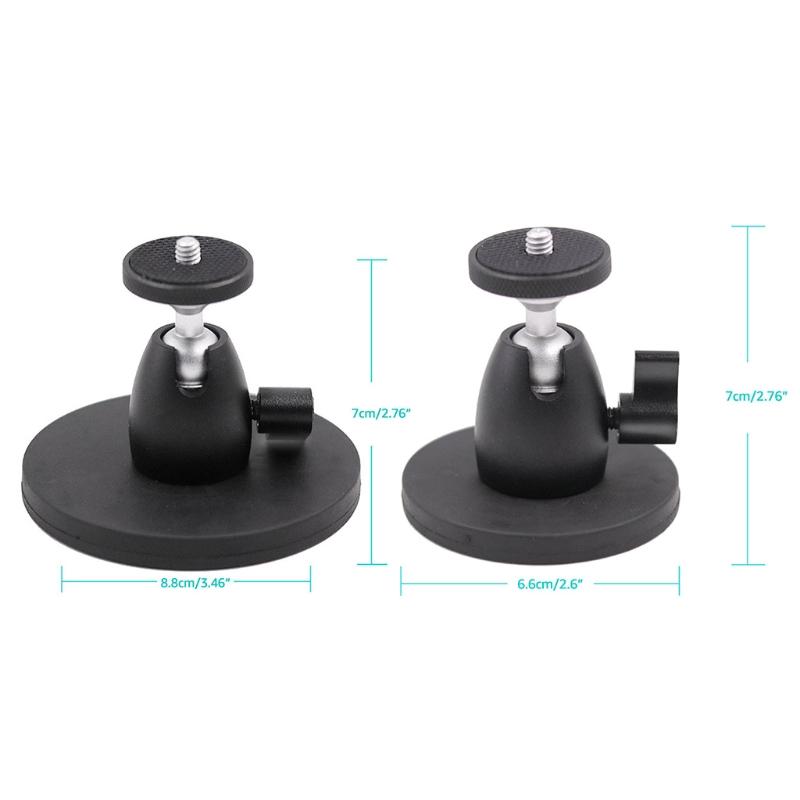 Magnetic Mount Stand Threaded Holder Bracket for  DJI-Action Camera Action Camera Accessories