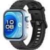 Silicone Strap for Huawei Watch Fit 4 / 4 Pro / 3, Black
