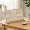 Solid Wooden Necklace Hanging Rack Multi-Functional Jewelry Display Frame  Jewelry Organizer
