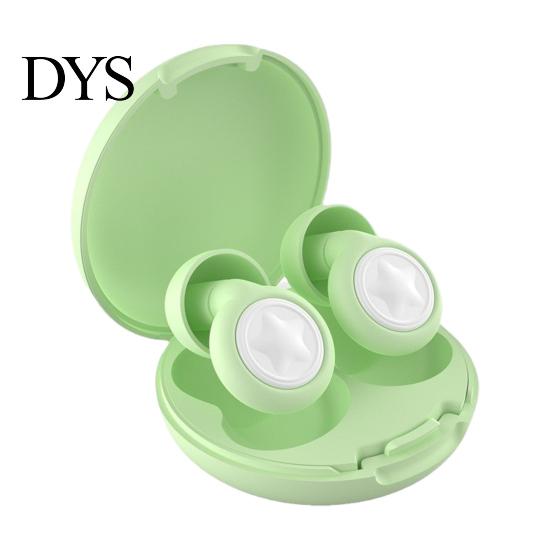Hearing Protection Earplug 1 Pair Silicone Noise Reduction Earplugs, Multi-Size Tips, Lanyard & Portable Soft Earplugs Case, 58dB for Sleep