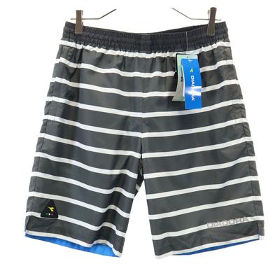 Unused Border Pattern Light Cross Shorts L Gray Men's Used