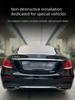 Emblema Stella Mercedes Cromato Nero ABS 90mm Badge Stella Posteriore Per Mercedes Benz W203 W206 W212 X253 W167 W166 W247 C E GLA GLC GLE