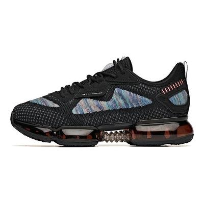 Comfortable Versatile Air Cushion Low-Top Running Shoes Women Sneaker Black Pink 122015591-1