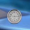 Car Analog Clock - Mini Hygrometer with Adhesive Tape, Mini Car Air Vent Clock for Trucks, RVs, Boats