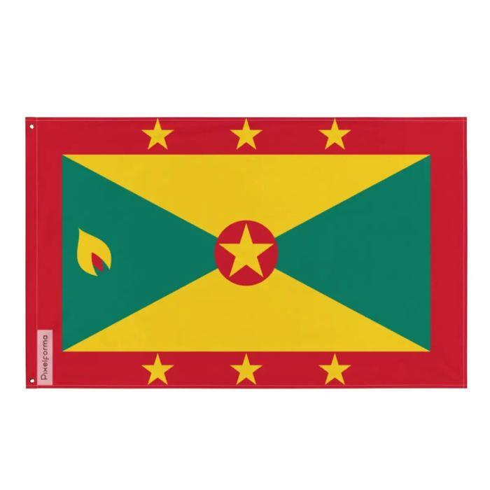 Drapeau - Grenade - 120 x 180 cm - Polyester - Recto/verso - Œillets en fer