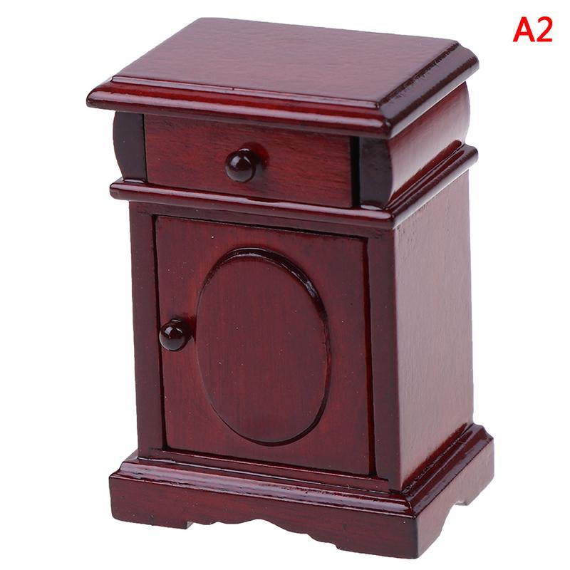 Dollhouse Miniature Wooden Room Furniture 1:12 Accessories Toys For Children