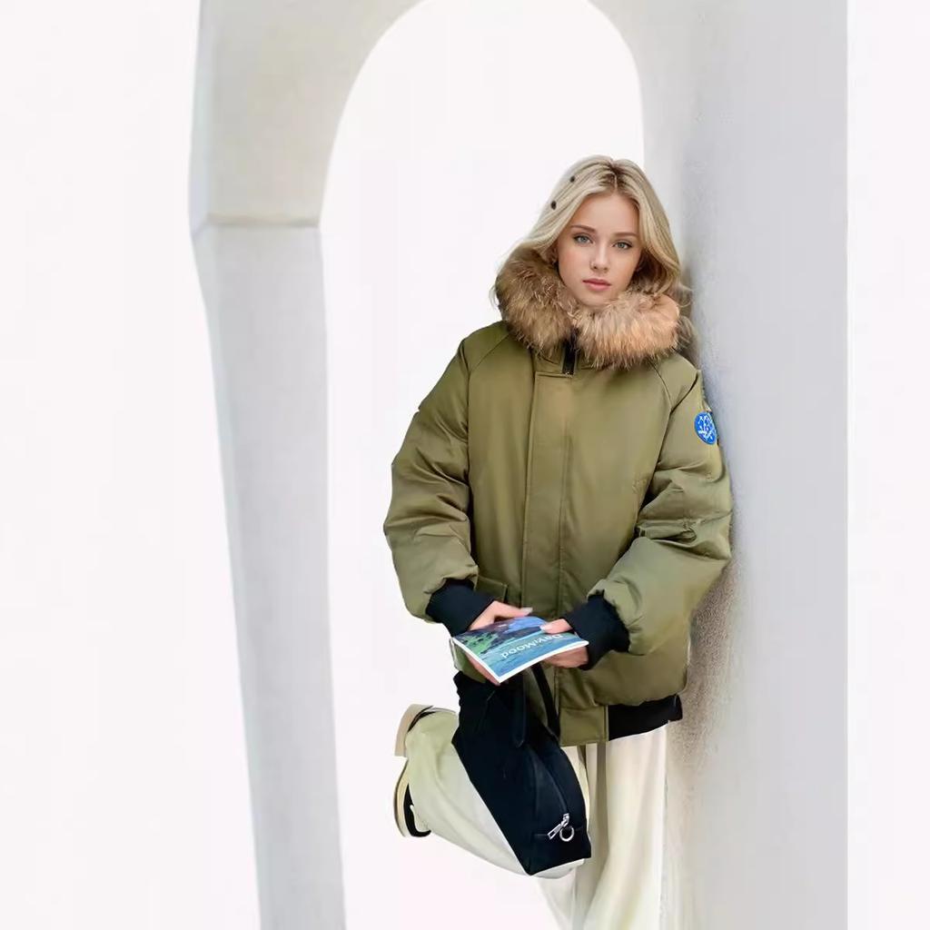 GMXIA Dámské vintage ležérní jednobarevný potisk podzim zima bundy a kabáty s dlouhým rukávem a kapucí