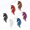 Luxuriöse Vielseitige Strass Pferde Kopf Broschen Für Damen Tier Anstecknadeln Freizeit Party Freunde Accessoires Modeschmuck Geschenke