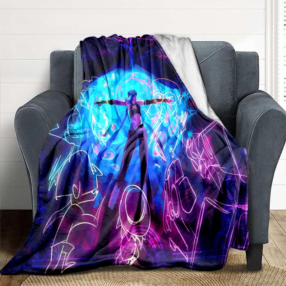 Arcane Flannel Blanket, High quality Comfortable for All Seasons, Home Decor, Warmth and Comfort
