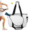 Adjustable Tennis Racket Bag Large Capacity Sports Fitness Bag Tennis Shoulder Bag  Youth