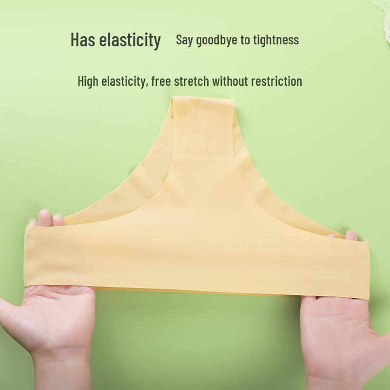 Bezešvé dámské bikiny z ledového hedvábí v evropském a americkém stylu