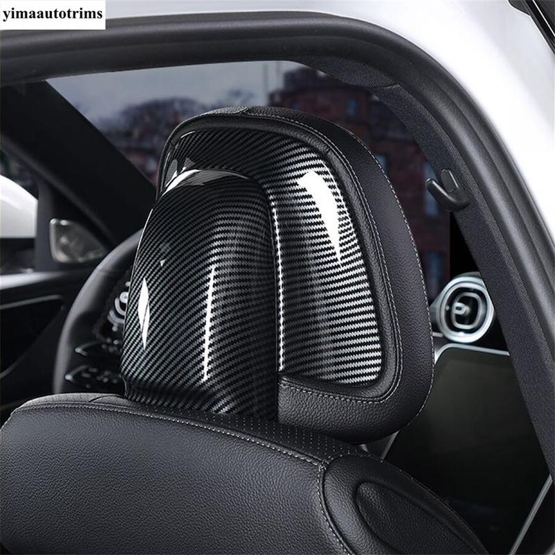 Seat Headrest Button Adjust Switch Cover Trim Accessories For Benz C Class W206 / GLC X254 / E Class W214 2024 2025
