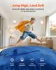 VEVOR Crash Pad, 1500 x 1500 mm Crash Pad for Kids Sensory with Foam Blocks & Washable Cover, Giant Pillow Mat Large Soft Foam Landing Zone