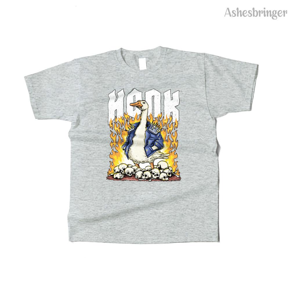 

Mens Cotton Honk Graphic Funny Goose T Shirt Street Casual Style Tee for Men and Women 4XL