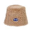 Small Plush Bucket Hat Women's Autumn and Winter Temperament Versatile Warm Ear Protection Bucket Hat Tide