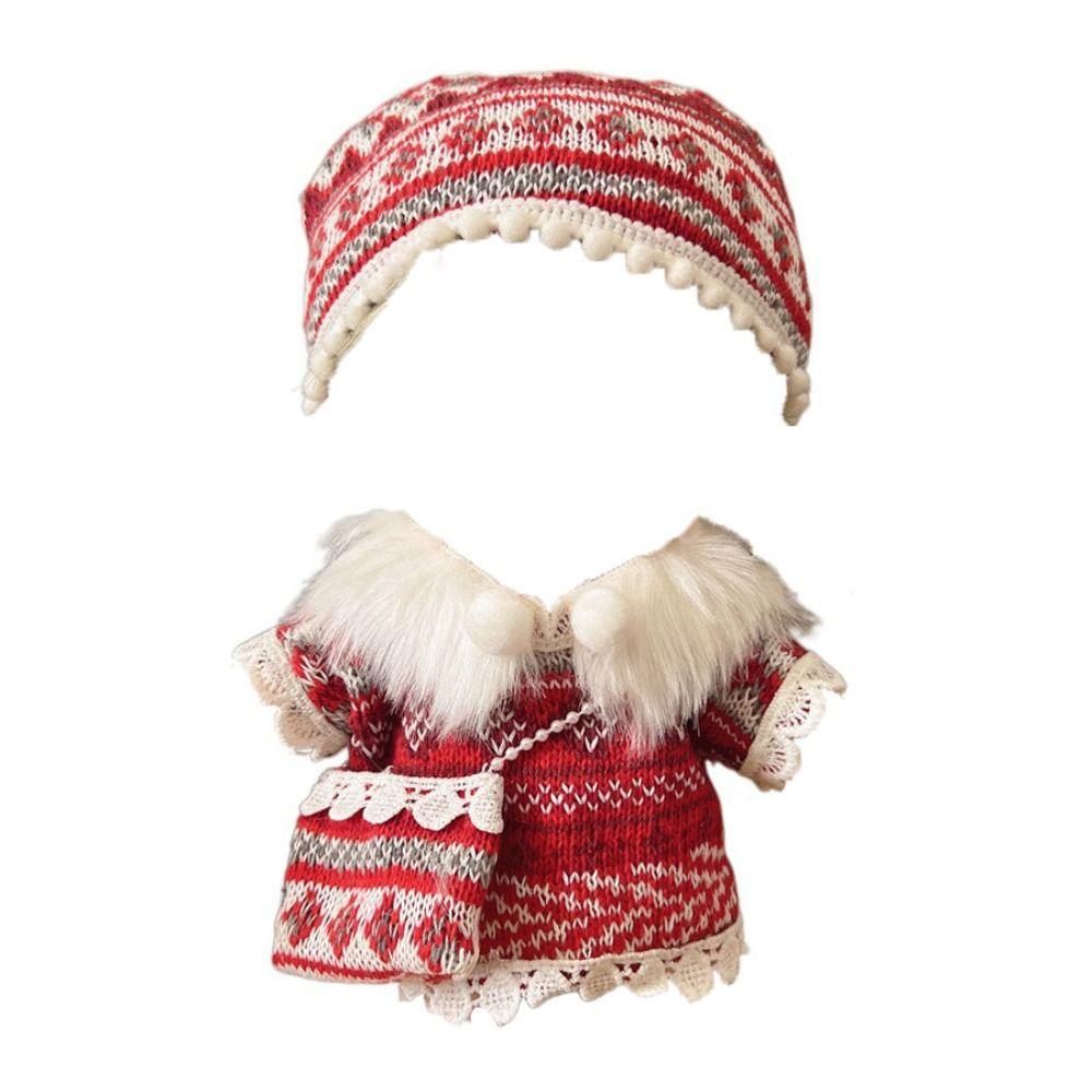 1 set Dress Up Star Doll Clothes Suit No Attributes Dolls Clothes  20cm Idol Cotton Doll