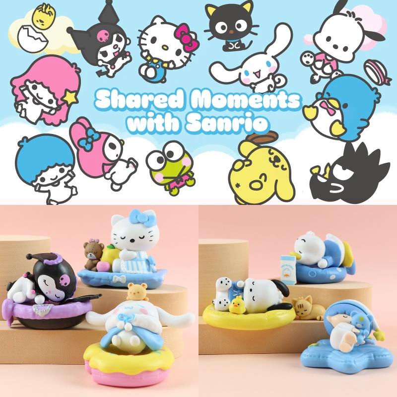Figura de Acción de Juguete Kuromi Durmiendo Linda Perro de Orejas Grandes Kt Venta al por Mayor Material de PVC