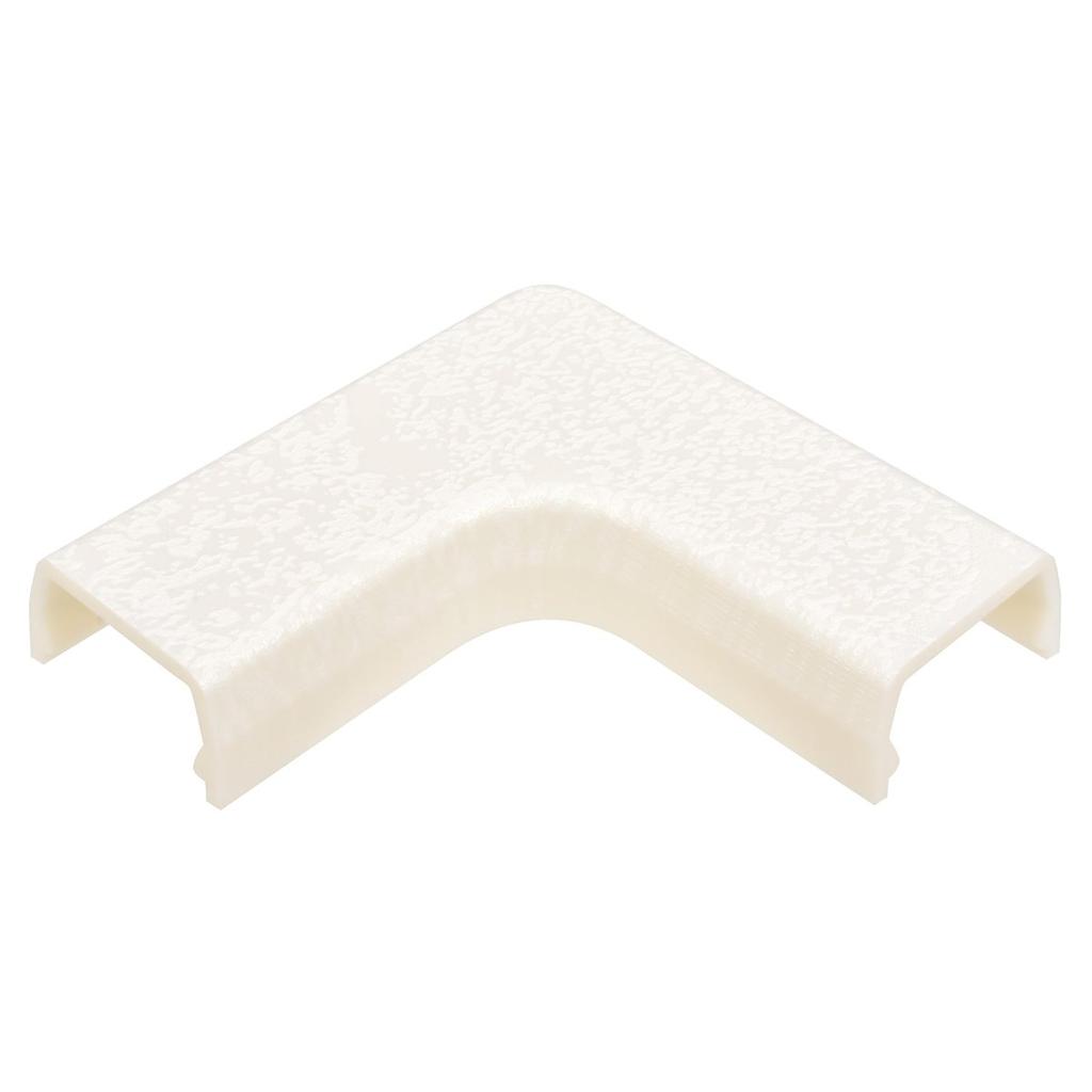 OHM Electric Cable Raceway Corner Joint Size 0 Cloth Stone Pattern DZ-AMM0-ST Wall Wire Cover Duct Bend Flat Angle ABS Protector