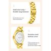 Elegante Orologio da Donna Lusso Moda Femminile Orologio da Polso Movimento al Quarzo Acciaio Inossidabile Impermeabile Luminoso Orologi Femminili