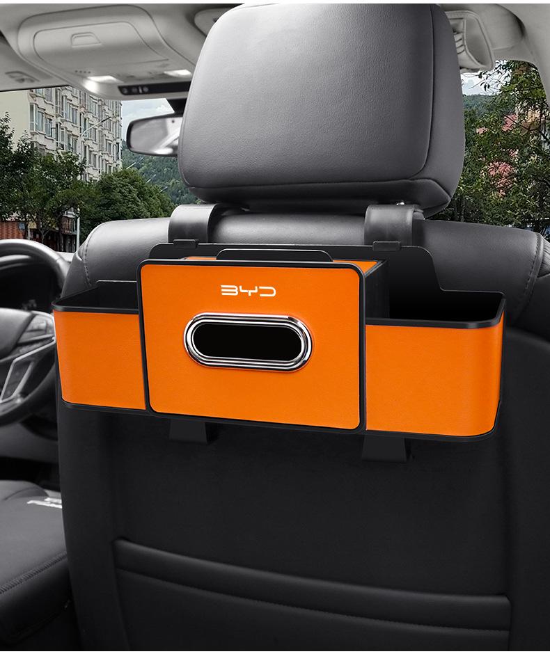 Compatible Storage Box/Cup Holder for BYD Seagull, Song Plus/Pro, Han, Dolphin, Qin Seats