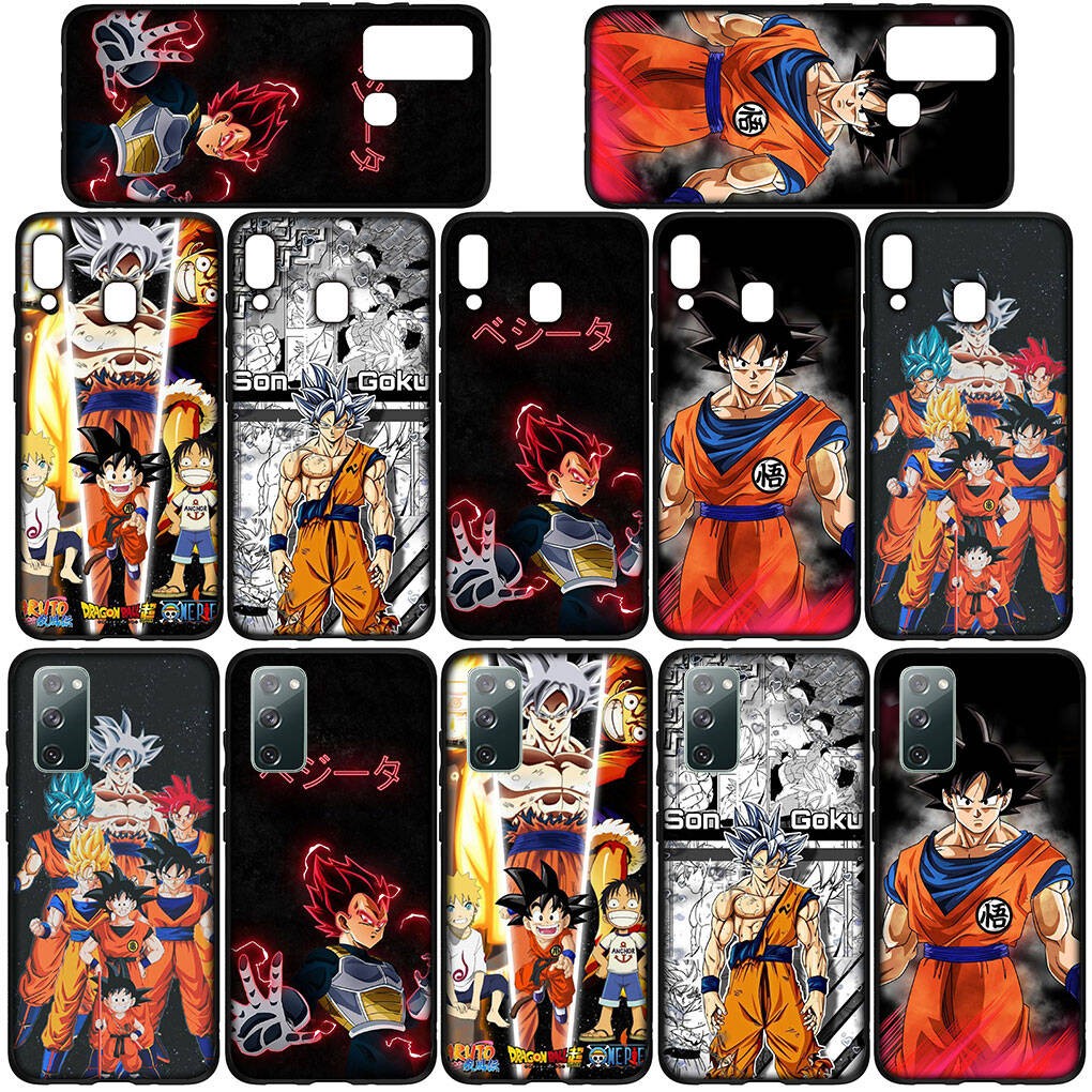 Phone Case for iPhone 17 15 16 Plus XR Redmi Note 14 12 11 13 Pro Max Huawei P30 P20 Lite OPPO A60 A40 A80 A18 A16 A54 Anime Dragon Ball Z Goku Cover