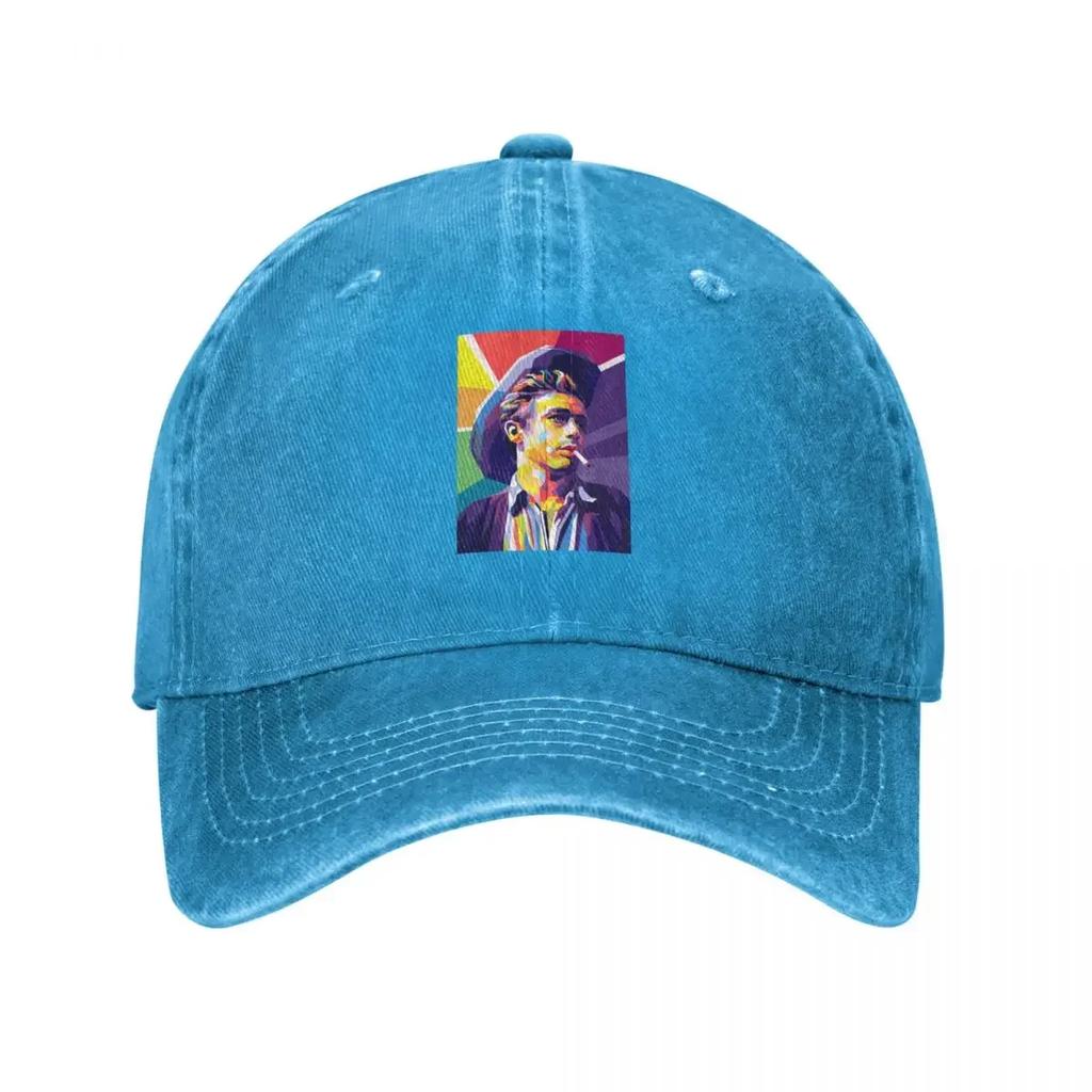 James B Dean Pop Art Baseball Cap Vintage GentleUnisex Hat Christmas Hat hats for Unisex Womens Beach Unisexs