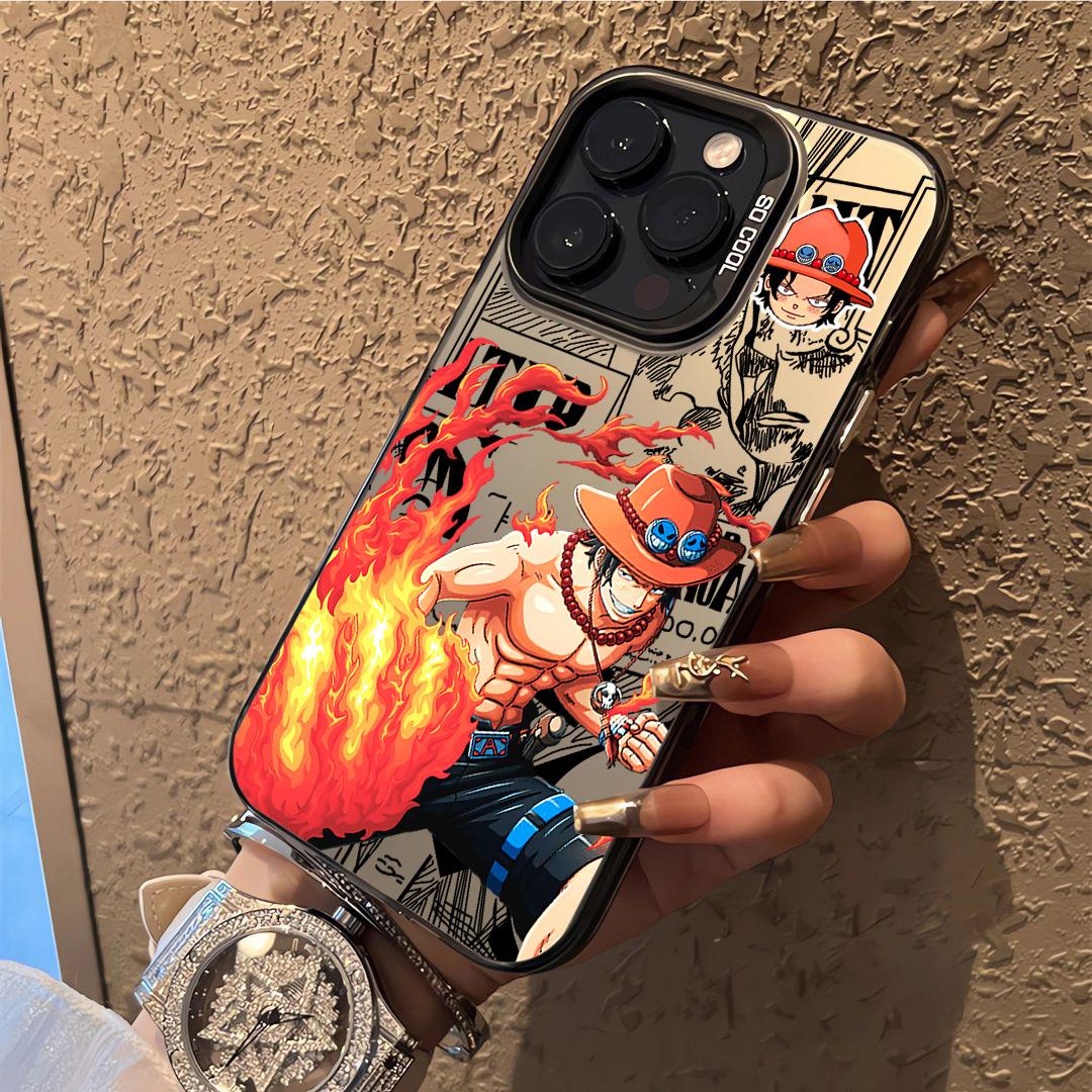 

Phone Case For iPhone 17 16e 16 15 14 13 12 11 mini Pro Max X XR 8 7 Air Plus Anti Fall Matte Cover An Anime Pieces Cool O-One iPhone 17
