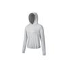 Solid Logo Hoodie Women Hoodies Light-Gray SC1249108A-MG27