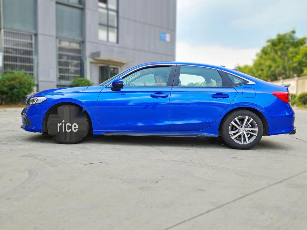 2023 Civic 11. generace US Boční prahy, Body kit, Přední splitter, Lip, Zadní křídlo, Rohové chrániče