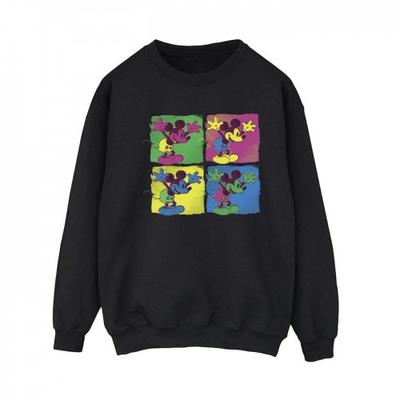 Womens/Ladies Mickey Mouse Pop Art Sweatshirt