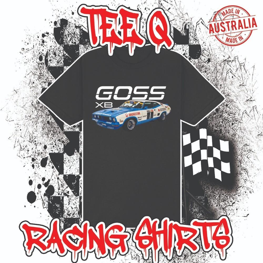 

Ford Falcon XB 1975 John Goss Bathurst V8 ATCC ~ Premium Black Gildan Cotton Tee Unisex T-Shirt XL