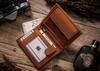 Large, Vertical Men's Wallet Made of Genuine Leather - Always Wild