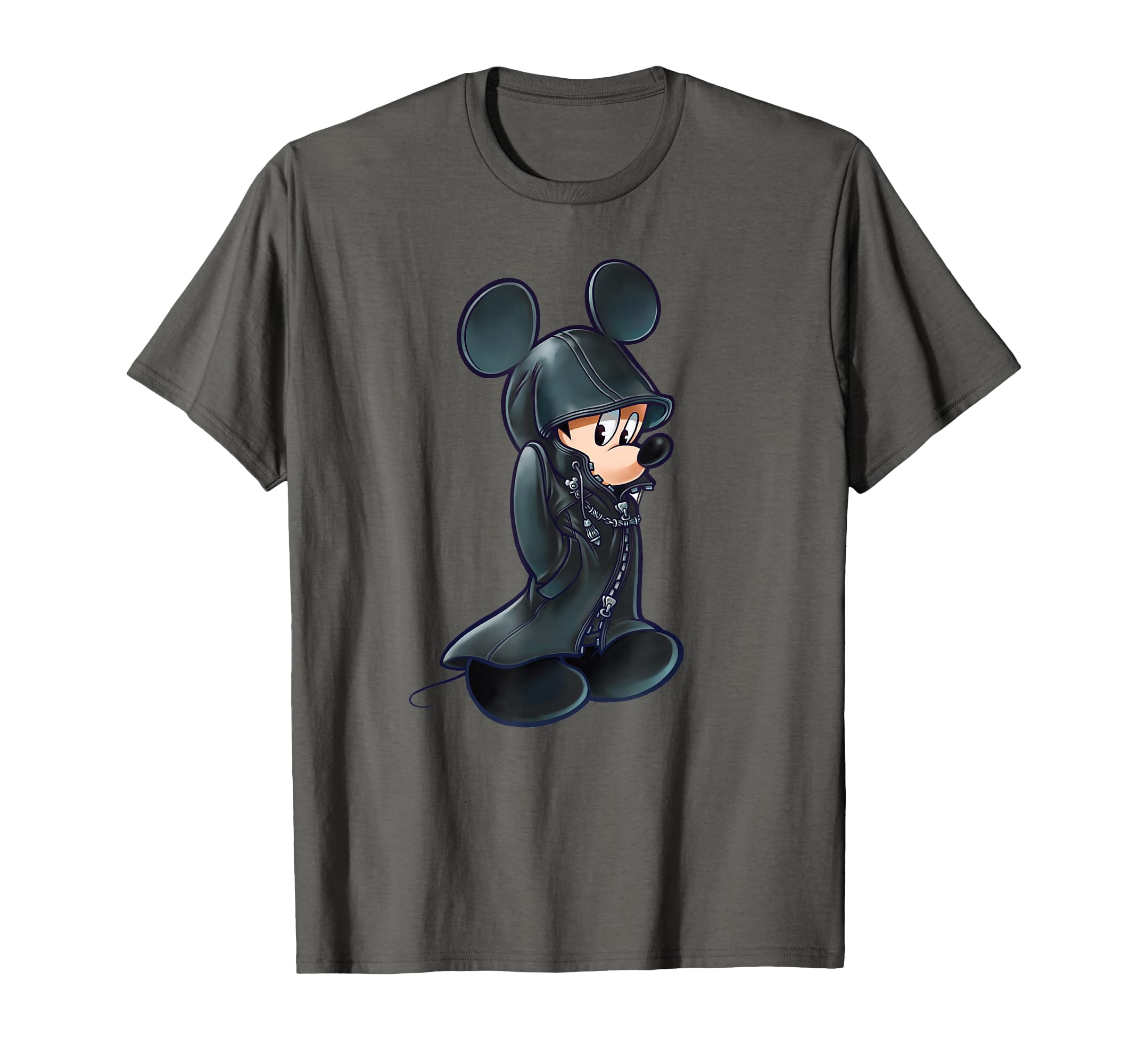 

Disney Kingdom Hearts King Mickey Black Coat T-Shirt