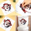 Christmas Toilet Sticker Merry Christmas Decoration for Home 2025 Pendant Xmas Sticker Ornament  New Year Gift 2026