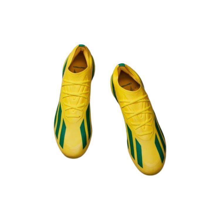 Adidas X Crazyfast.1 FG Australia Unisex joggesko Gul Semi-Court-Grønn Fet-Gull ID0071
