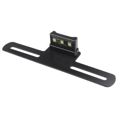General 12V Motorcycle LED Brake Light with License Plate Stand Bright Motorbike Tail Light for Enhances Visibility