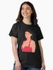 T-shirt Classica con Illustrazione Lineless di Selena Gomez