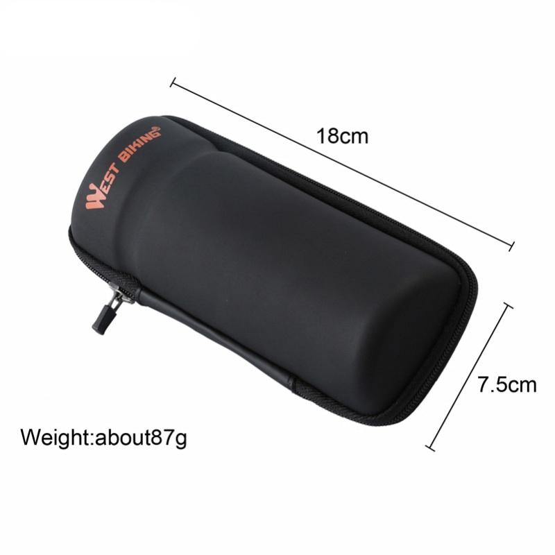 WEST BIKING Bicycle Tools Bag Bike Storage Box Portable Bicycle Bottle Tool Pouch Waterproof Road MTB Cycling Bike Repair Bag