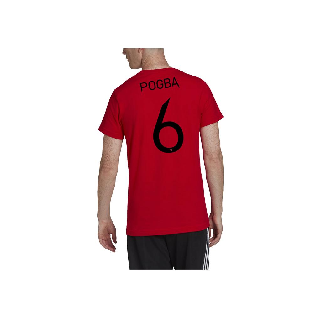 adidas Tricou grafic Manchester United Topuri pentru bărbați, roșu IC1438