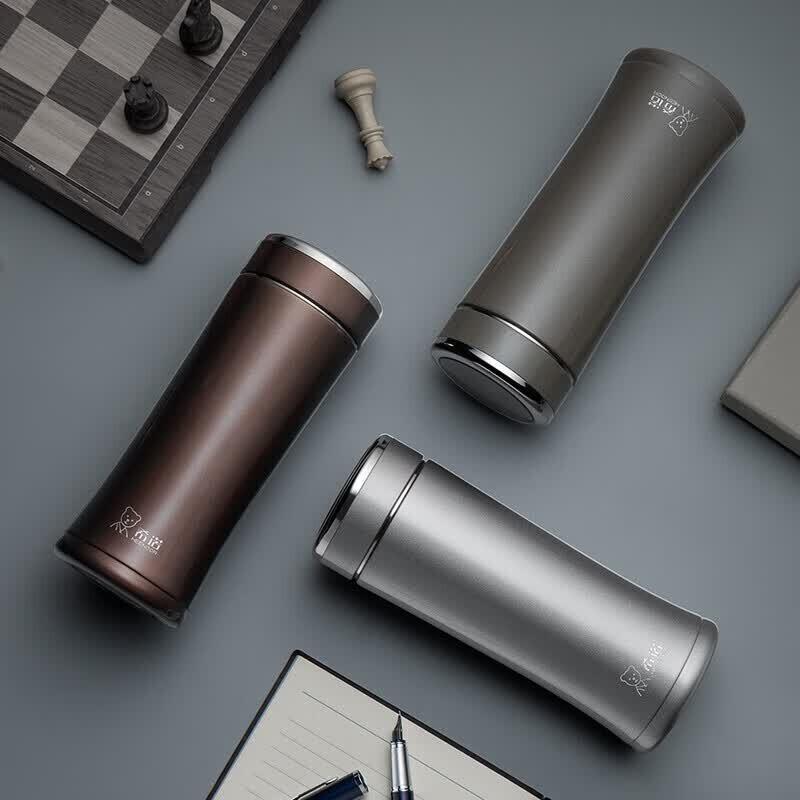 Heenoor XN-3002 Portable Stainless Steel Vacuum Insulated Tea Cup