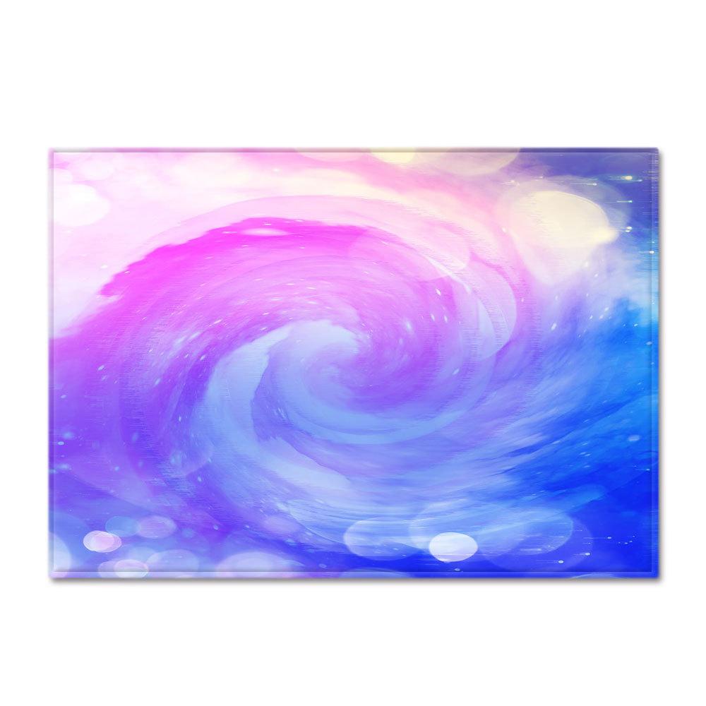 Gradual Change Large Carpet Feather Wind Bedroom Floor Mat