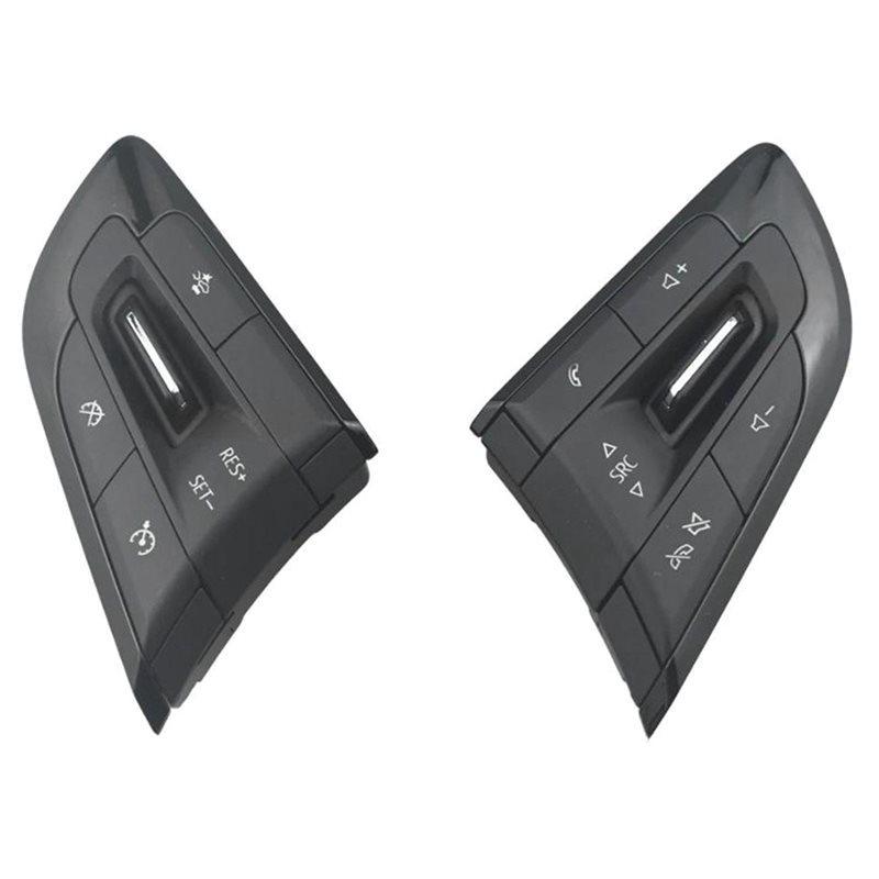 For TRAX Tracker - Car Steering Wheel Switch Multifunctional Cruise Control Volume Phone Button Replacement R