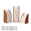 Walnut Jewelry Display Stand Combination Set Jewelry Display Ring Jewelry Look Pallet Necklace Display Model Stand