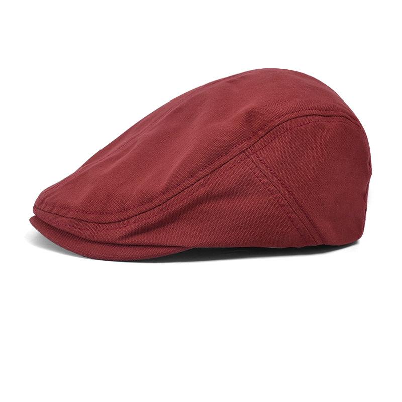 British Retro Forward Hat Men's and Women's Outdoor Leisure Versatile Duck Tongue Sunshade Sun Protection Hat Literary Painter Beret