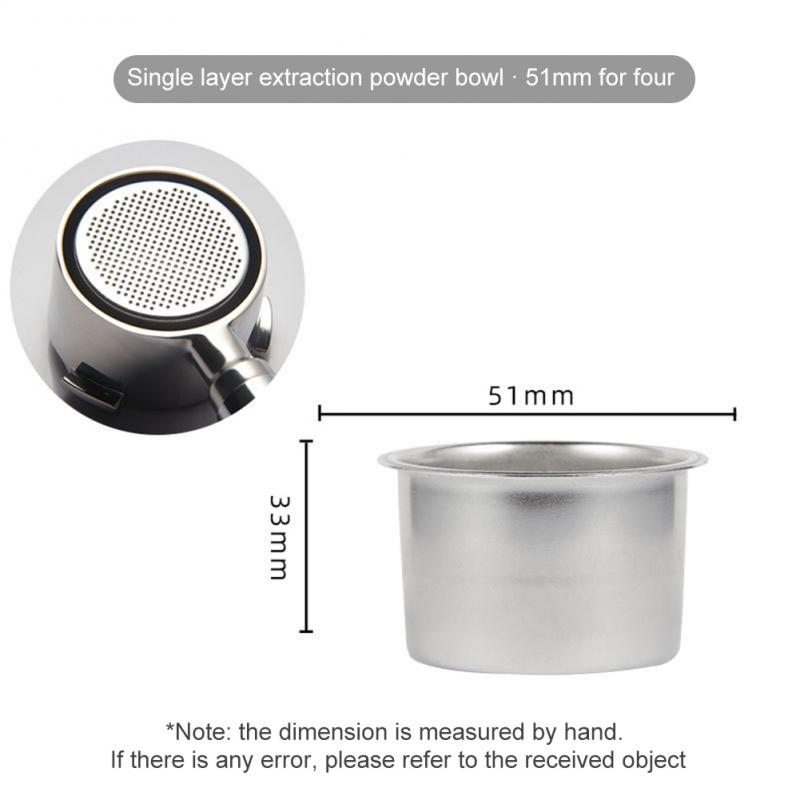 Coffee Filter Basket Ims Basket 58mm 54mm 51mm Portafilter Basket For De Longhi 1/2/4cup For Delonghi Breville Coffee Machine